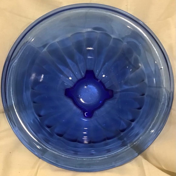 Moderntone vintage cobalt glass bowl - Picture 2 of 6